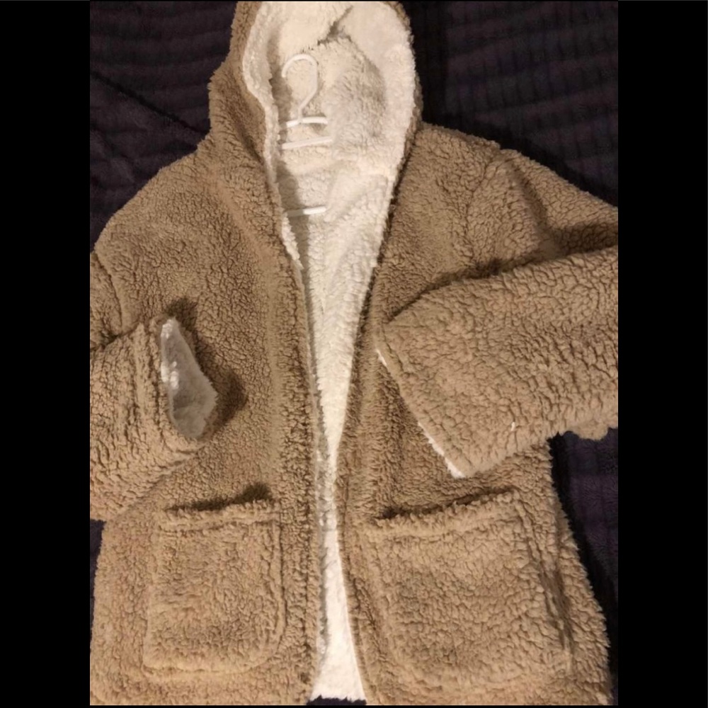 Women’s Reversible Teddy Sherpa Coat